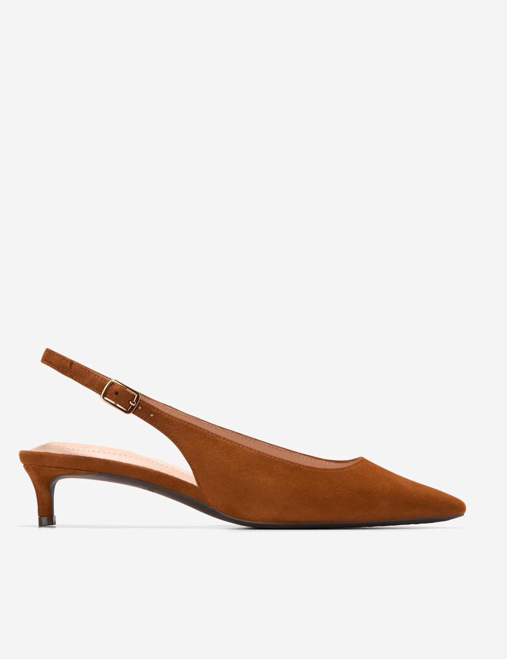 Cole Haan Go-To Jocelyn Suede Slingback Court Shoes Brown