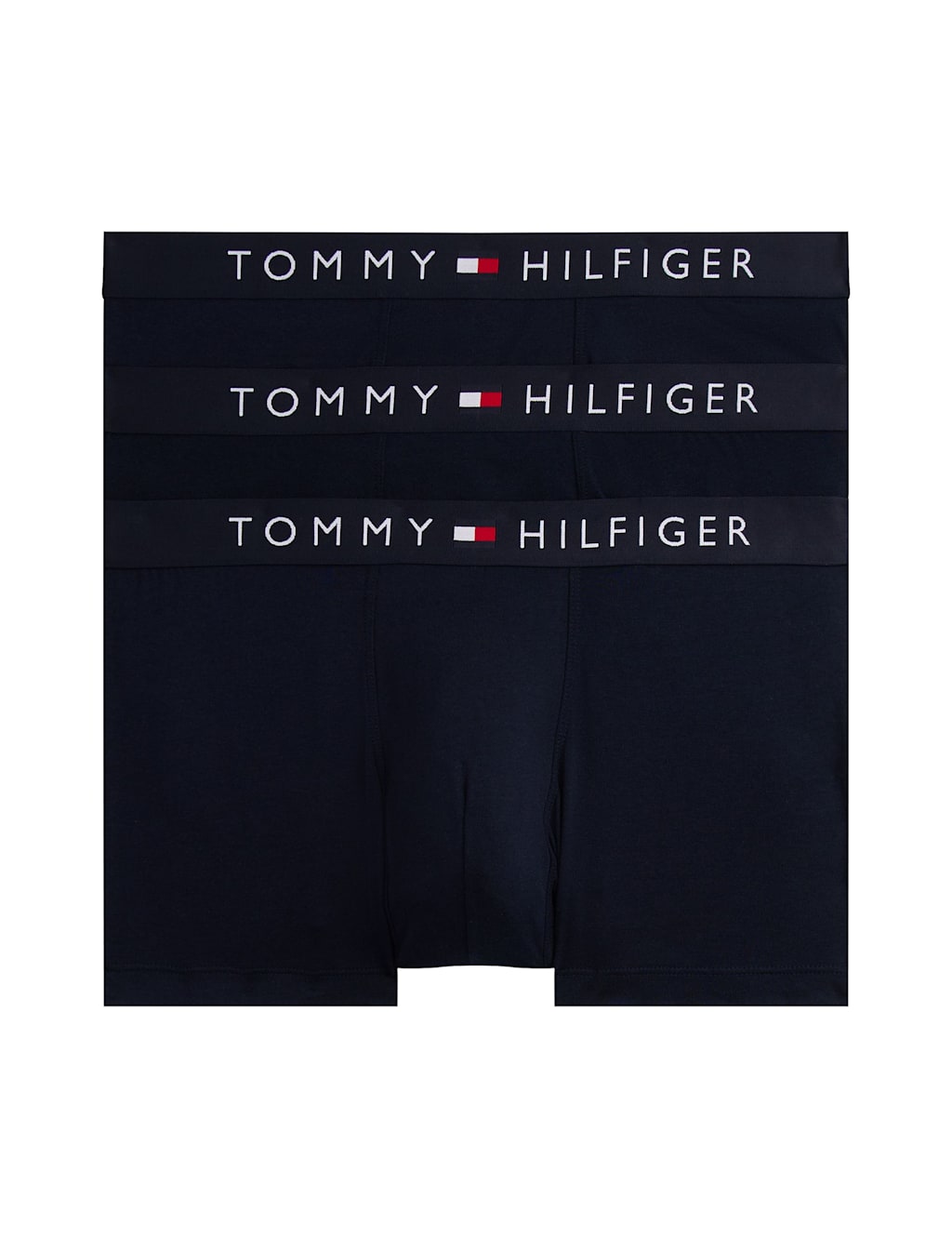 Tommy Hilfiger 3pk Cotton Rich Boxers Black