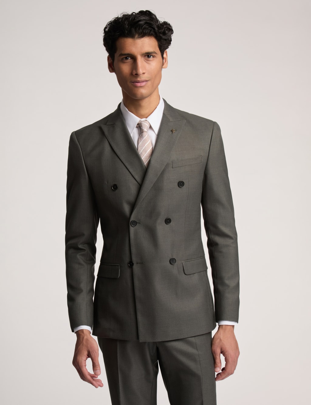 Slim Fit Wool Rich Twill Suit Jacket