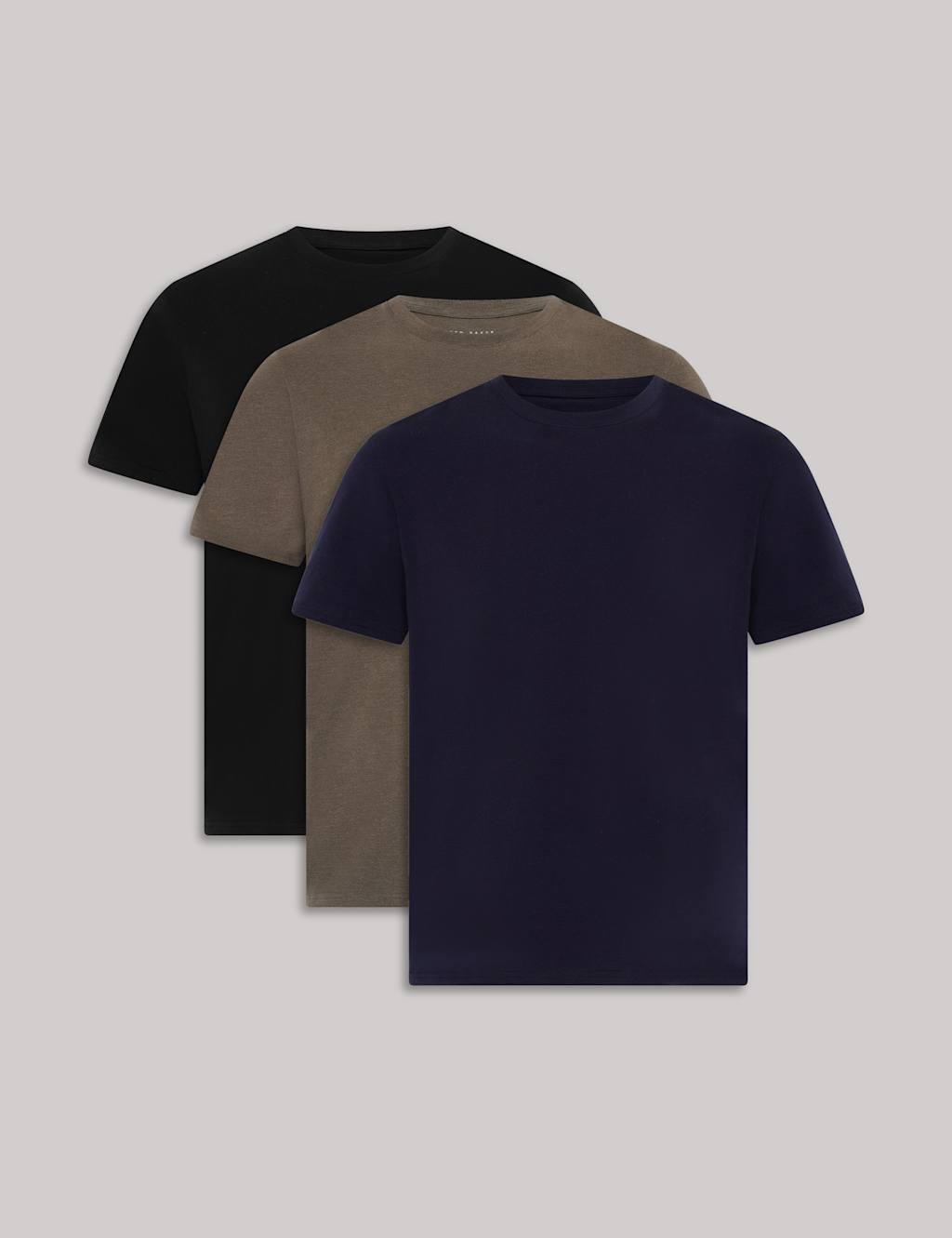 3pk Cotton Rich Crew Neck T-Shirts