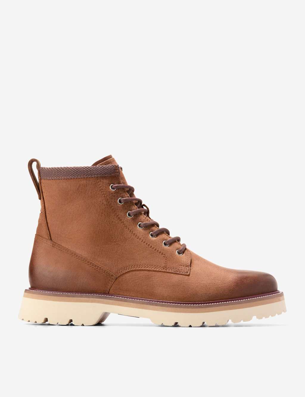 Cole Haan American Classics Leather Waterproof Boots Tan