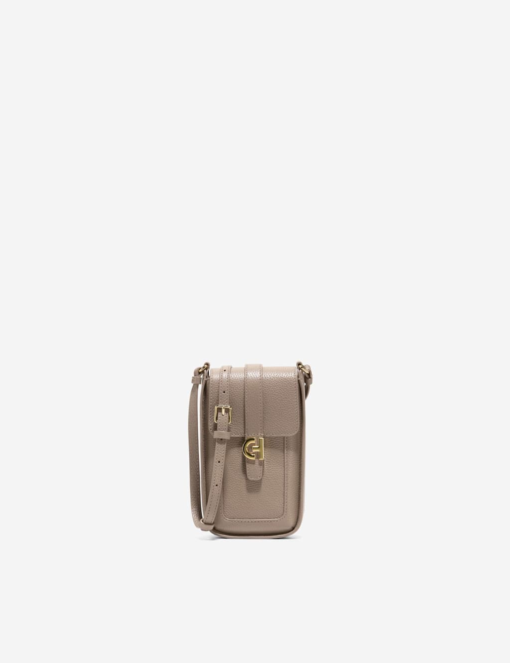 Cole Haan Mini Phone Carrier Crossbody Bag Beige