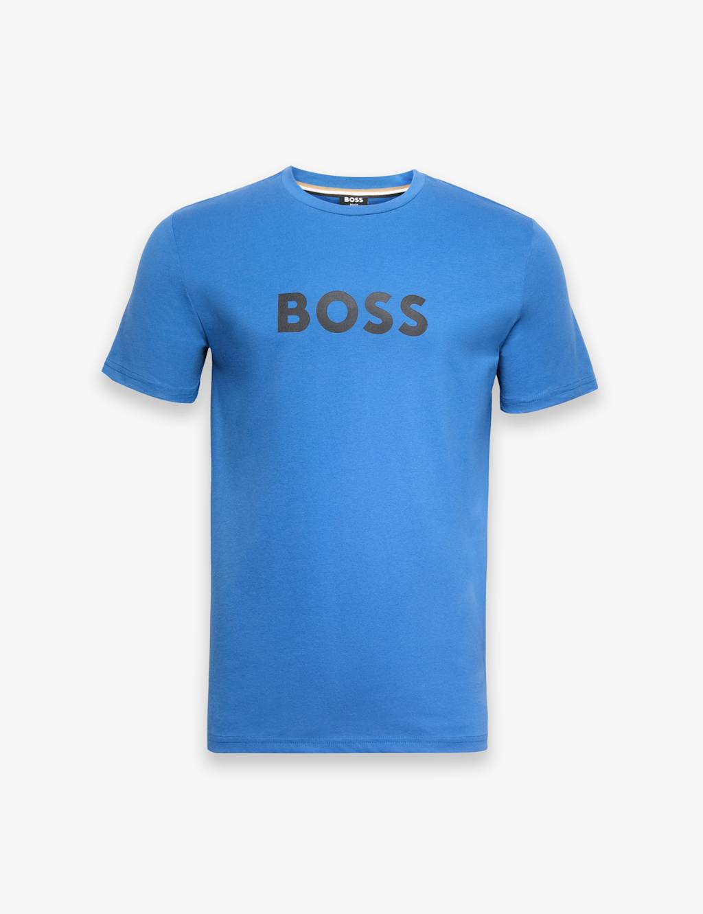 Boss Men's Pure Cotton Crew Neck T-Shirt - M - Blue - Available at M&S