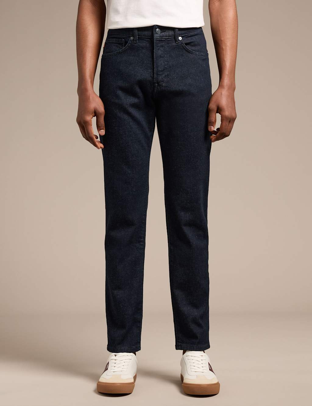 Boss Men's Re.Maine Regular Fit Jeans - 30/30in - Navy - Available at M&S
