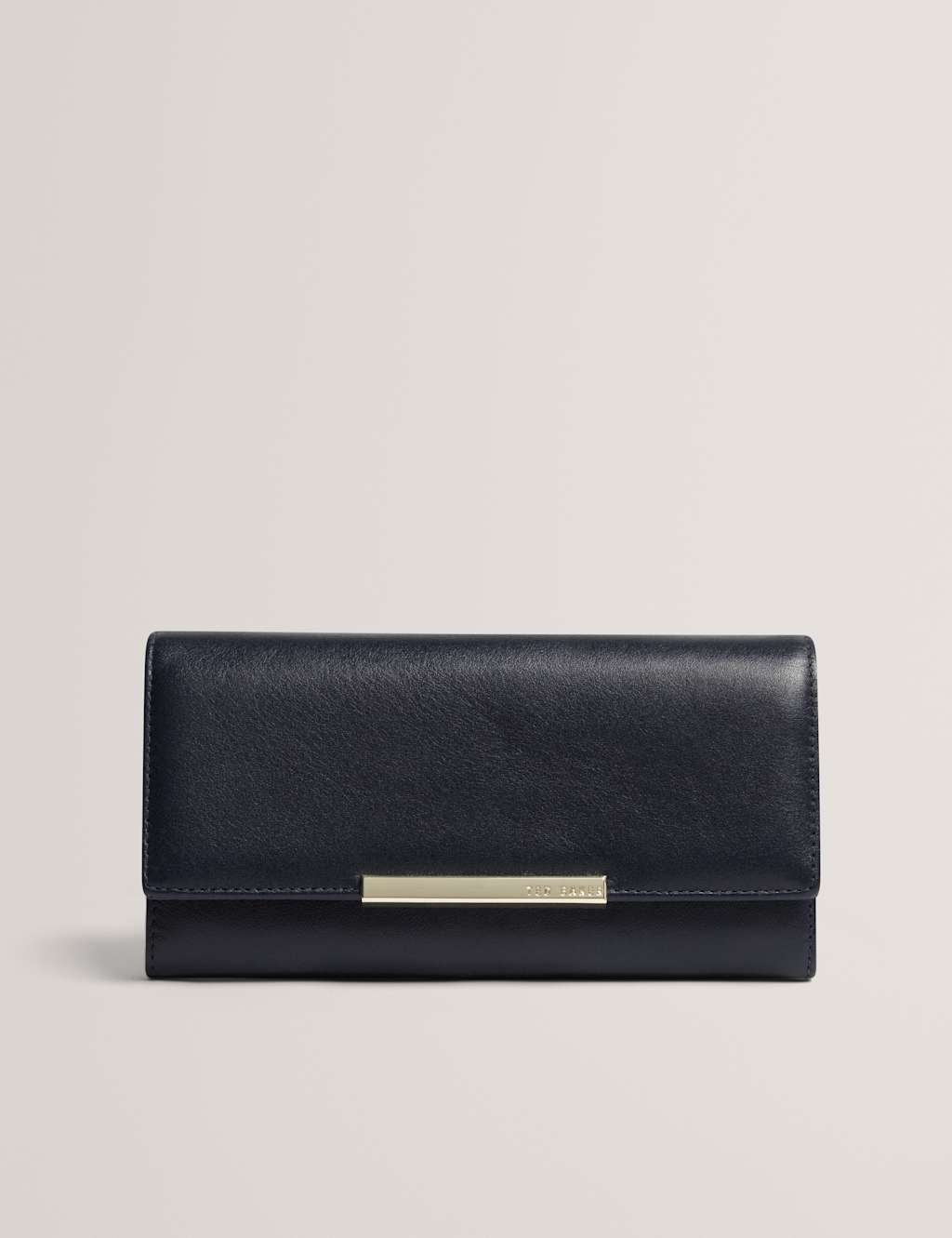 Ted Baker Leather Large Purse Navy
