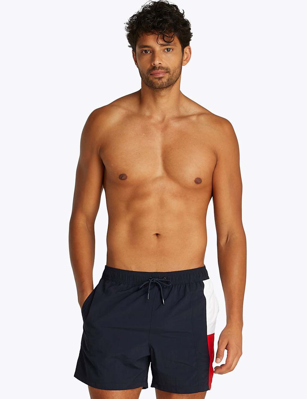 Side Flag Swim Shorts