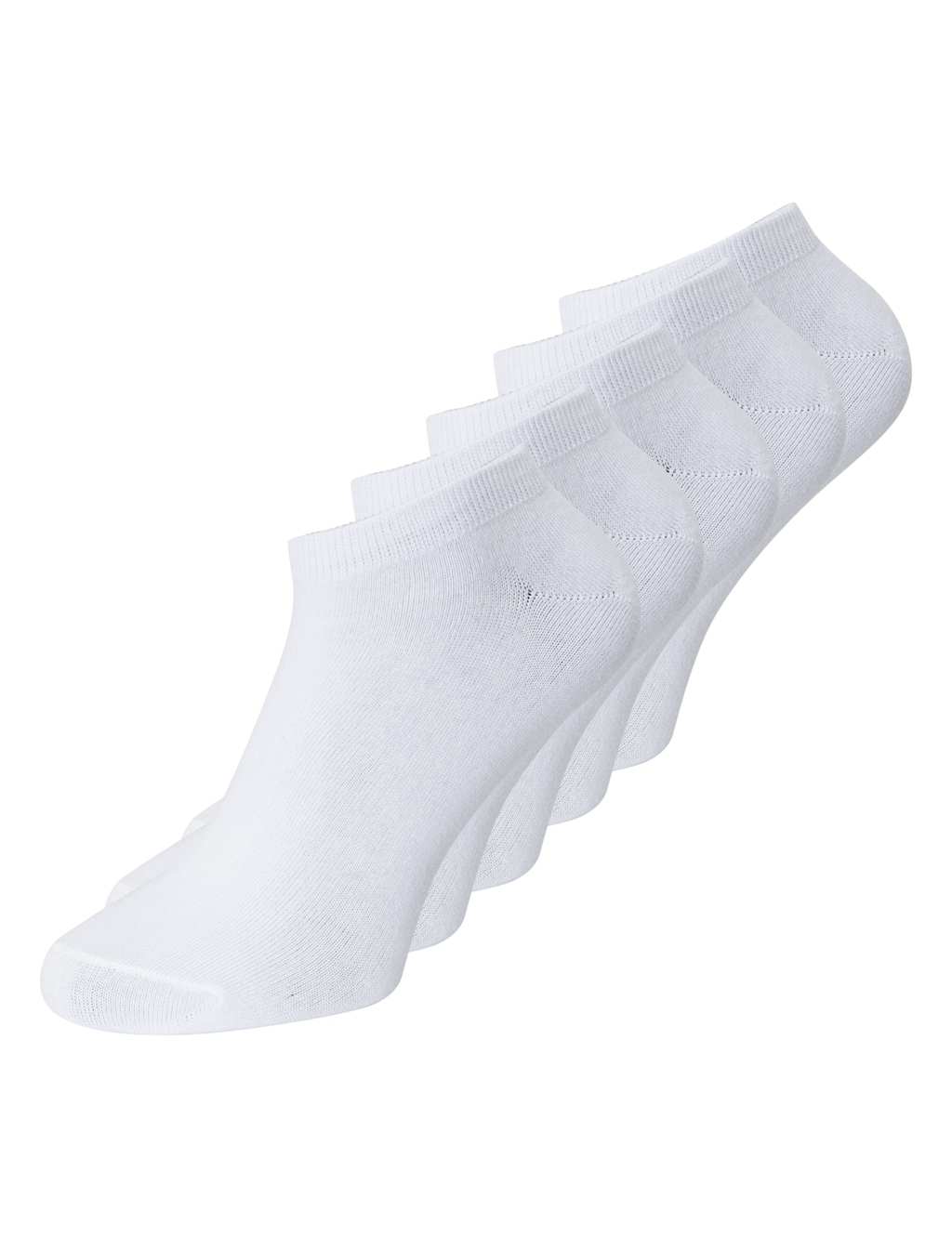 5pk Cotton Rich Trainer Socks