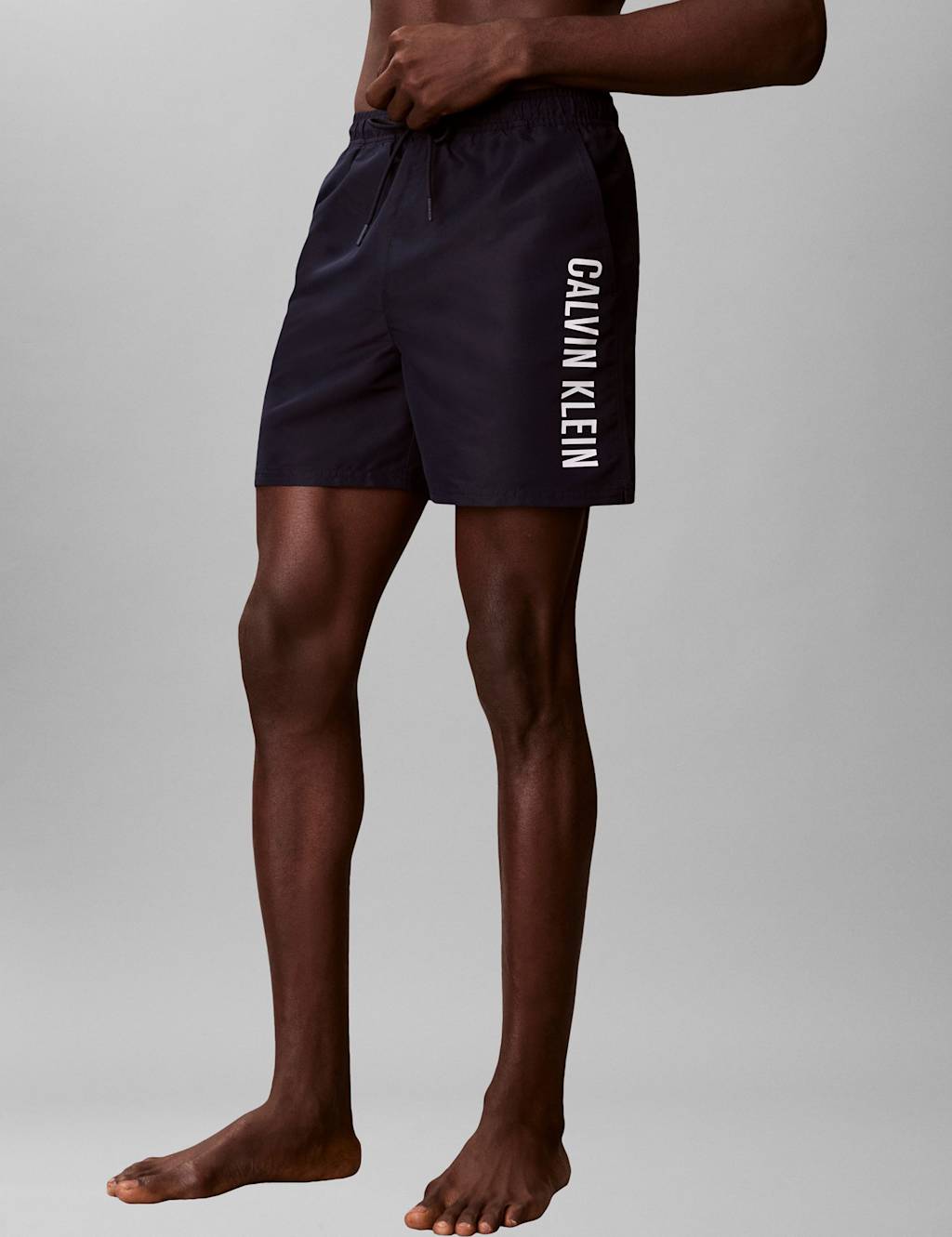 Calvin Klein Men's Intense Power Swim Shorts - M - Navy - Available at M&S