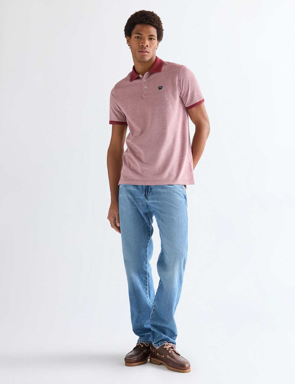 Wrangler Men's Frontier Regular Fit Pure Cotton Jeans - 34/30in - Blue Denim - Available at M&S