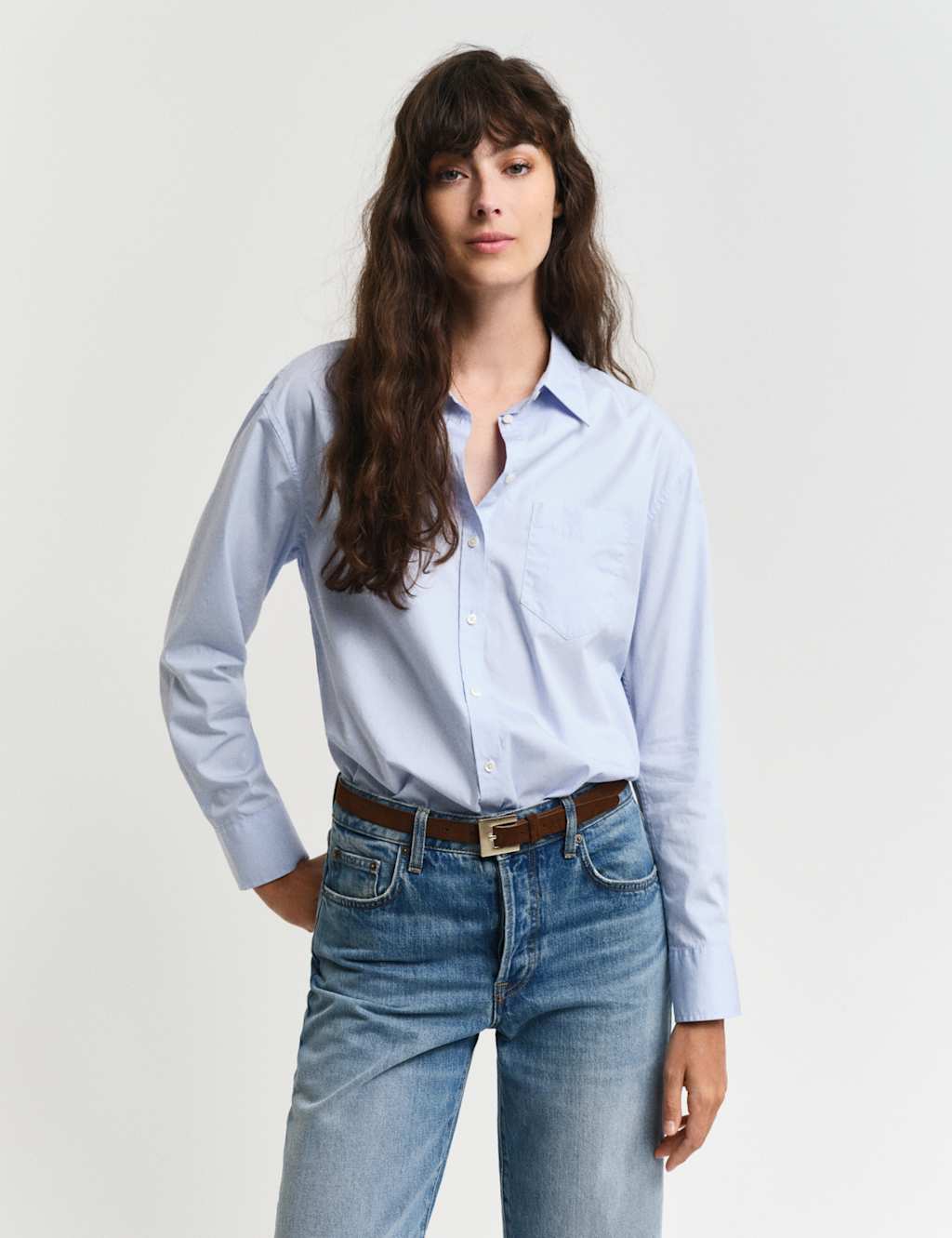 Cotton Rich Relaxed Shirt
