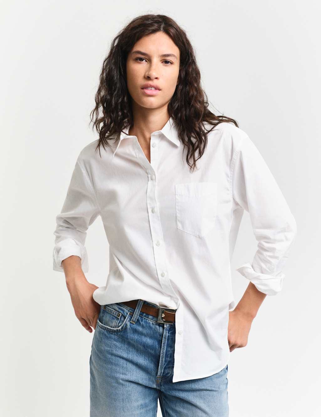 Cotton Rich Relaxed Shirt