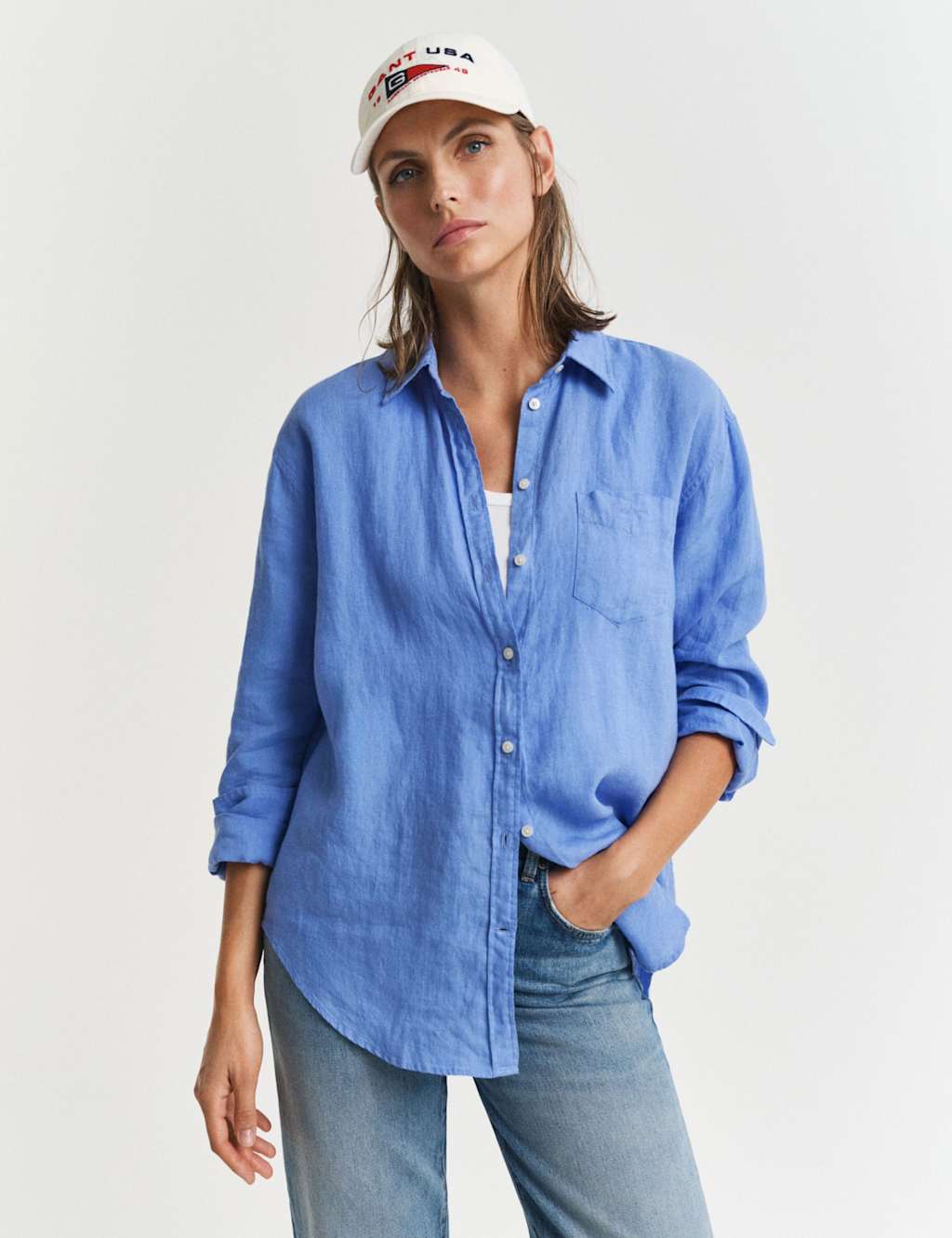 Pure Linen Relaxed Fit Shirt