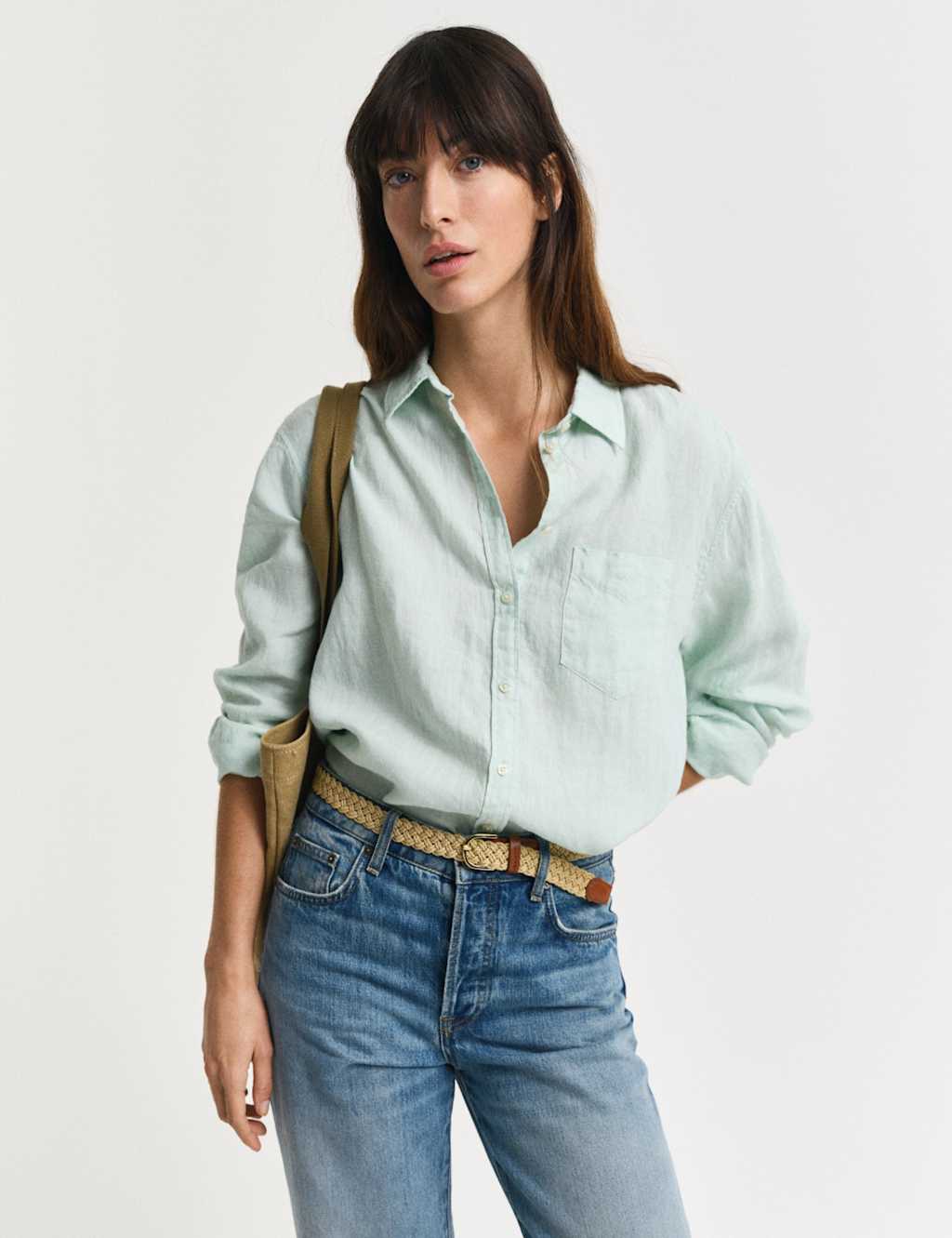 Pure Linen Relaxed Fit Shirt