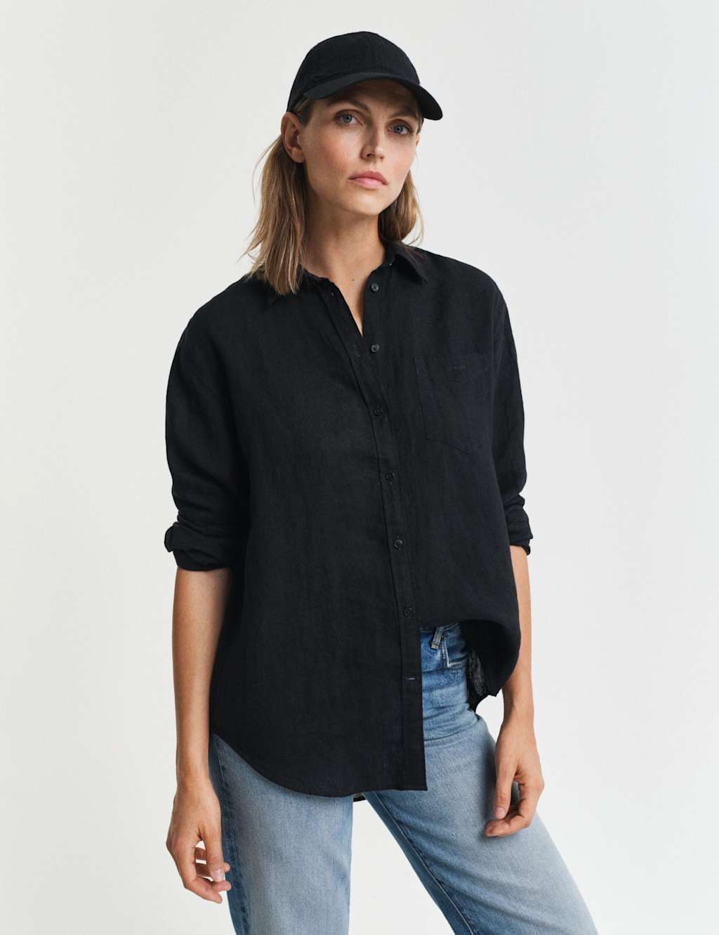 Pure Linen Relaxed Fit Shirt