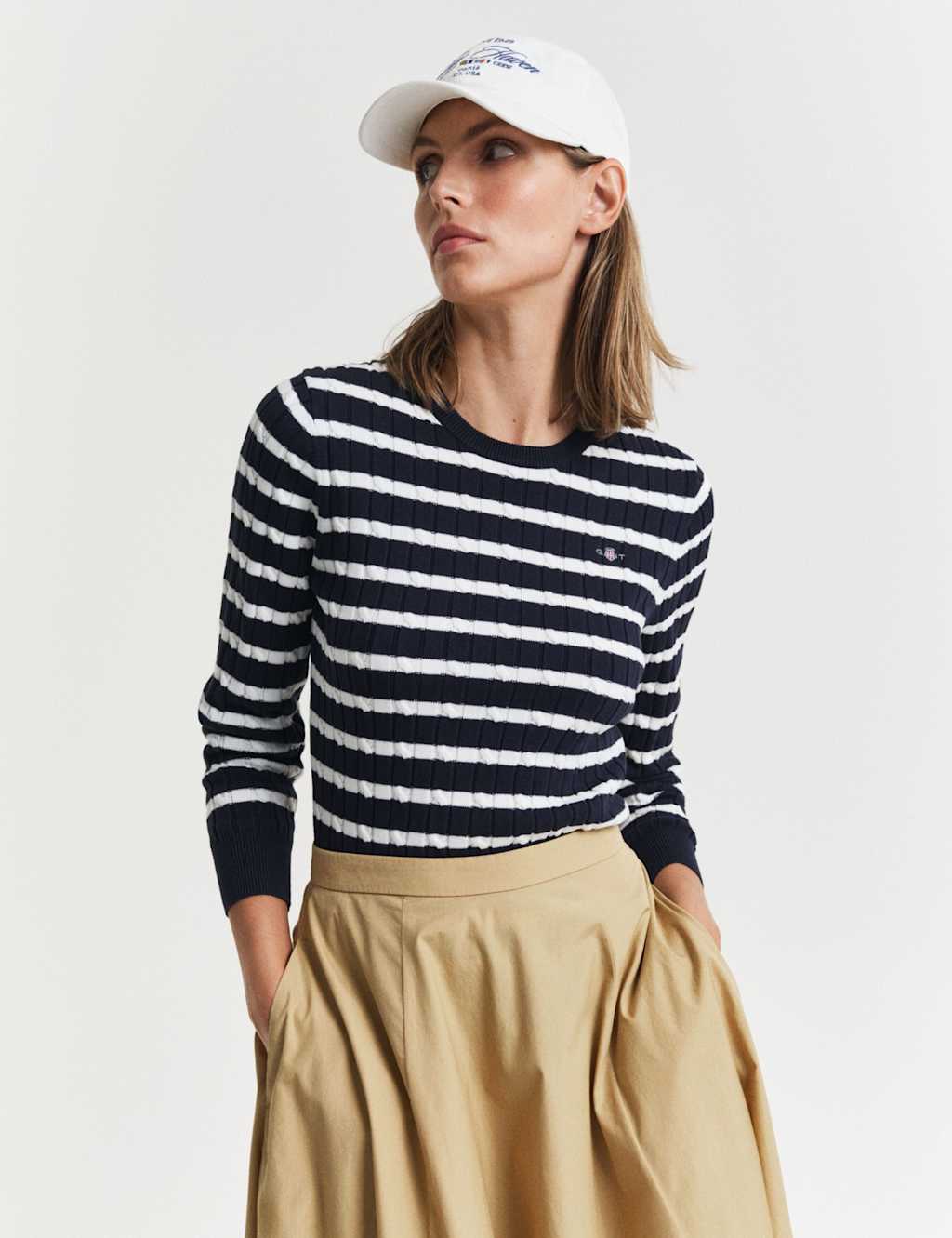 Cotton Rich Striped Jumper