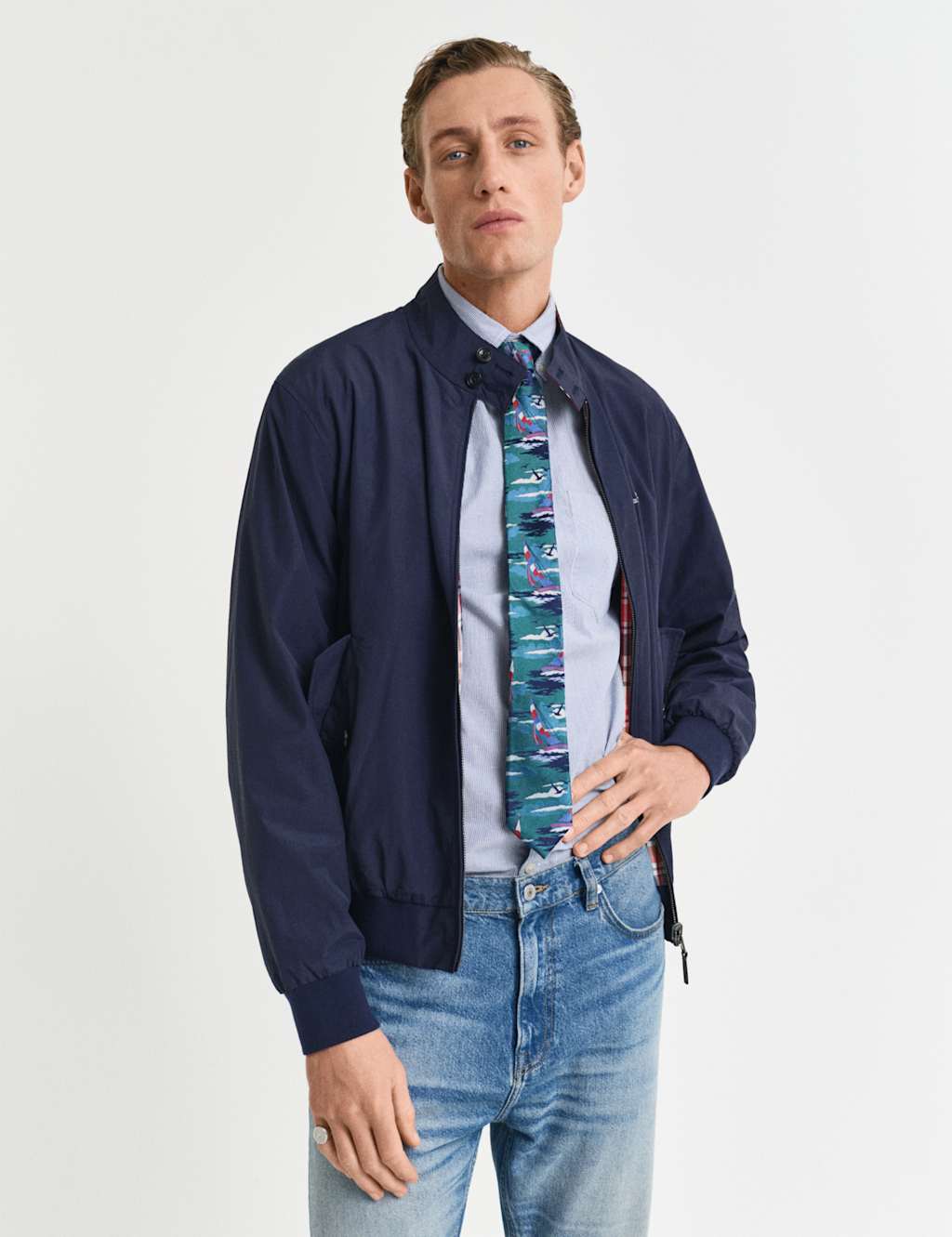 Reversible Harrington Jacket