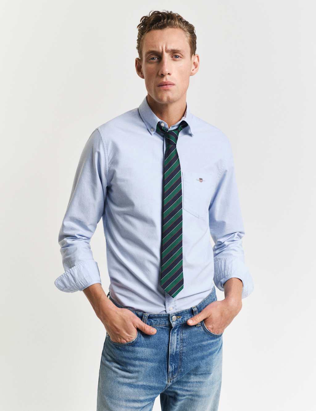 Regular Fit Pure Cotton Oxford Shirt
