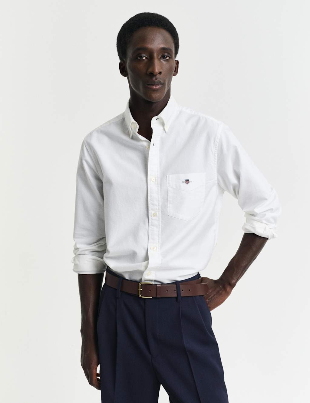 Regular Fit Pure Cotton Oxford Shirt