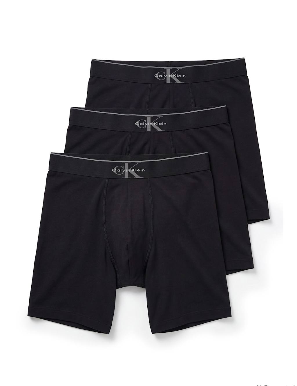Calvin Klein Men's CK Archive 3 Pack Cotton Stretch Boxers - L - Black - Available at M&S