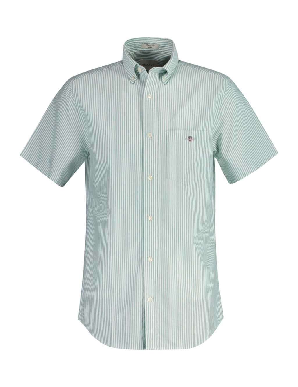 Regular Fit Pure Cotton Striped Oxford Shirt