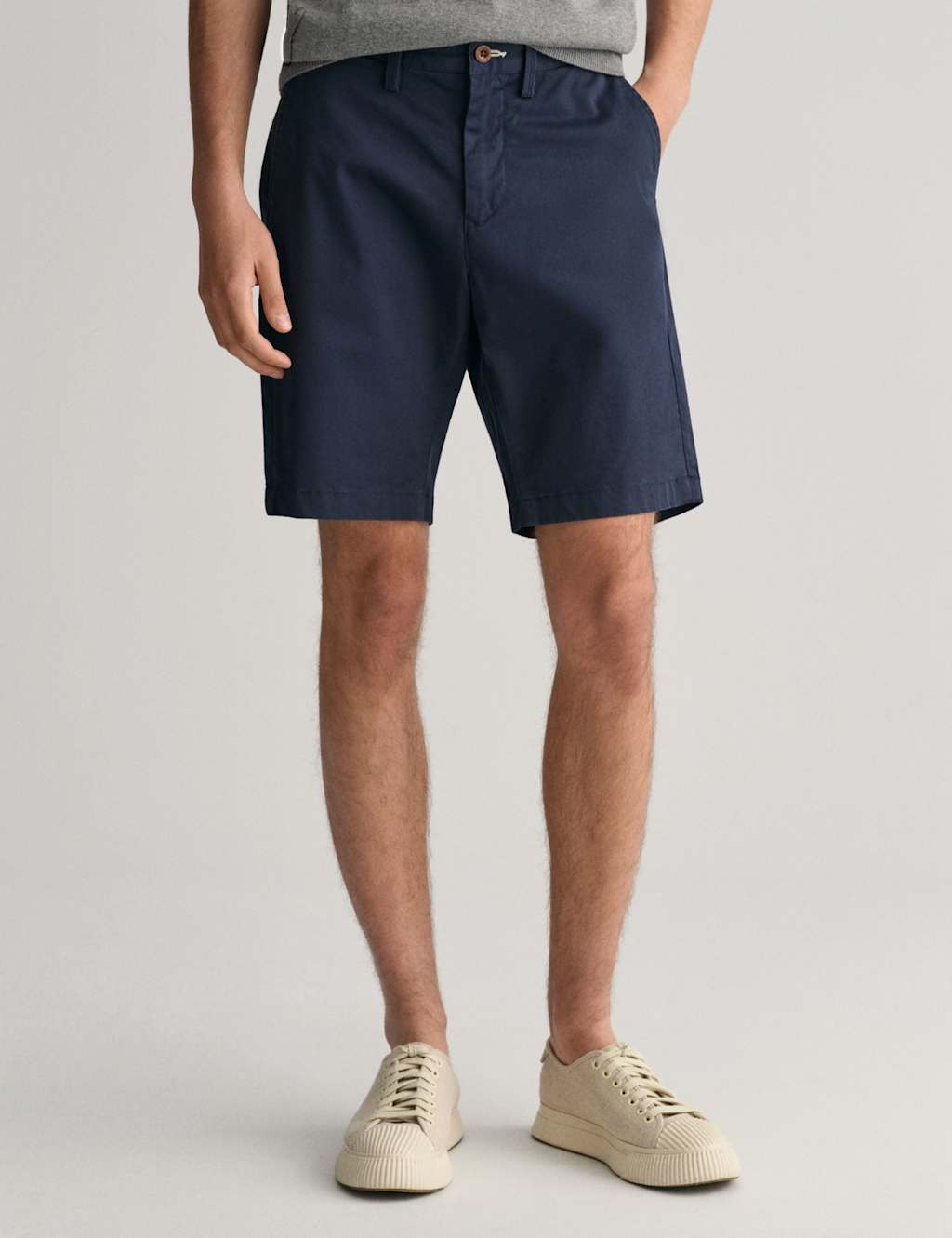 Slim Fit Stretch Chino Shorts