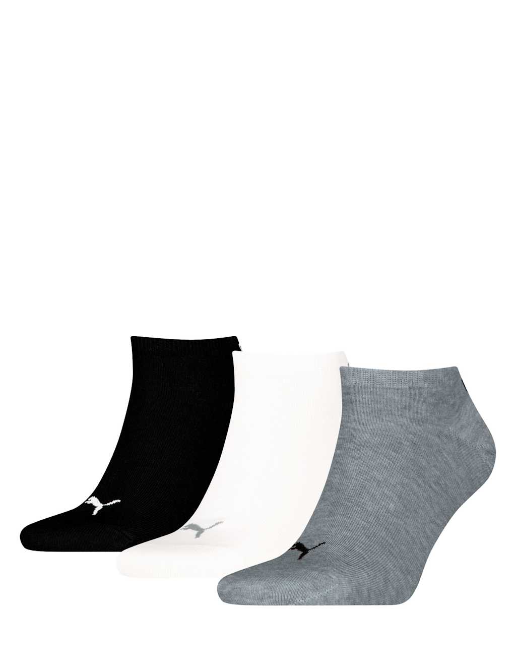3pk Assorted Cotton Rich Trainer Socks