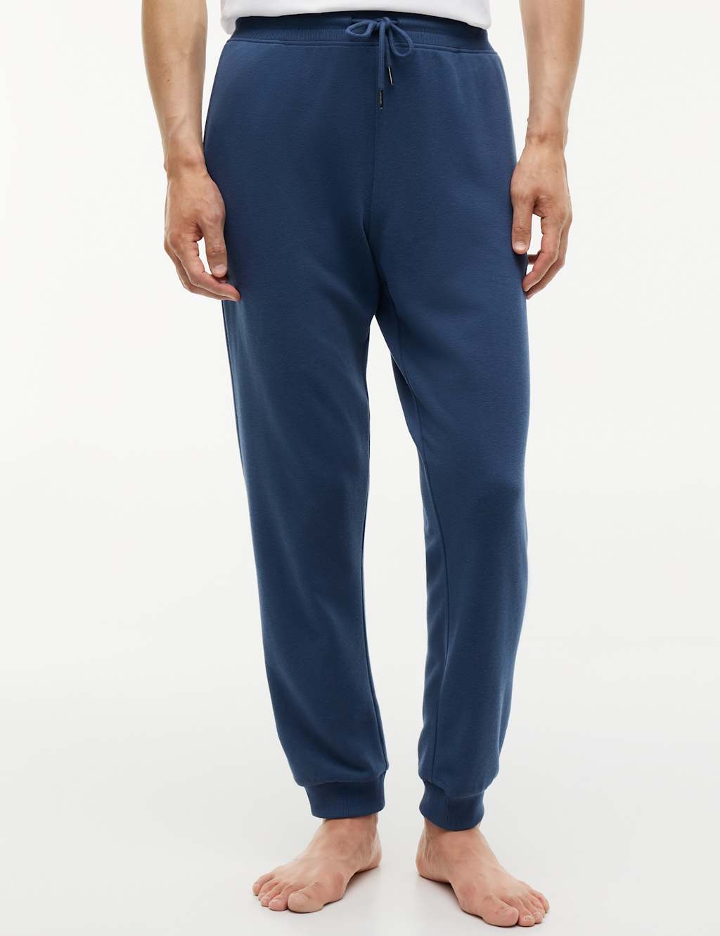 Tommy Hilfiger Men's The Original Cotton Blend Joggers - XL - Blue - Available at M&S