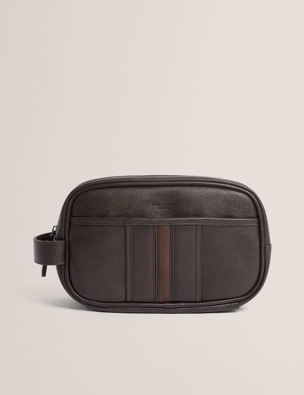 Ted Baker Men's Stripe Washbag - Brown - Available at M&S