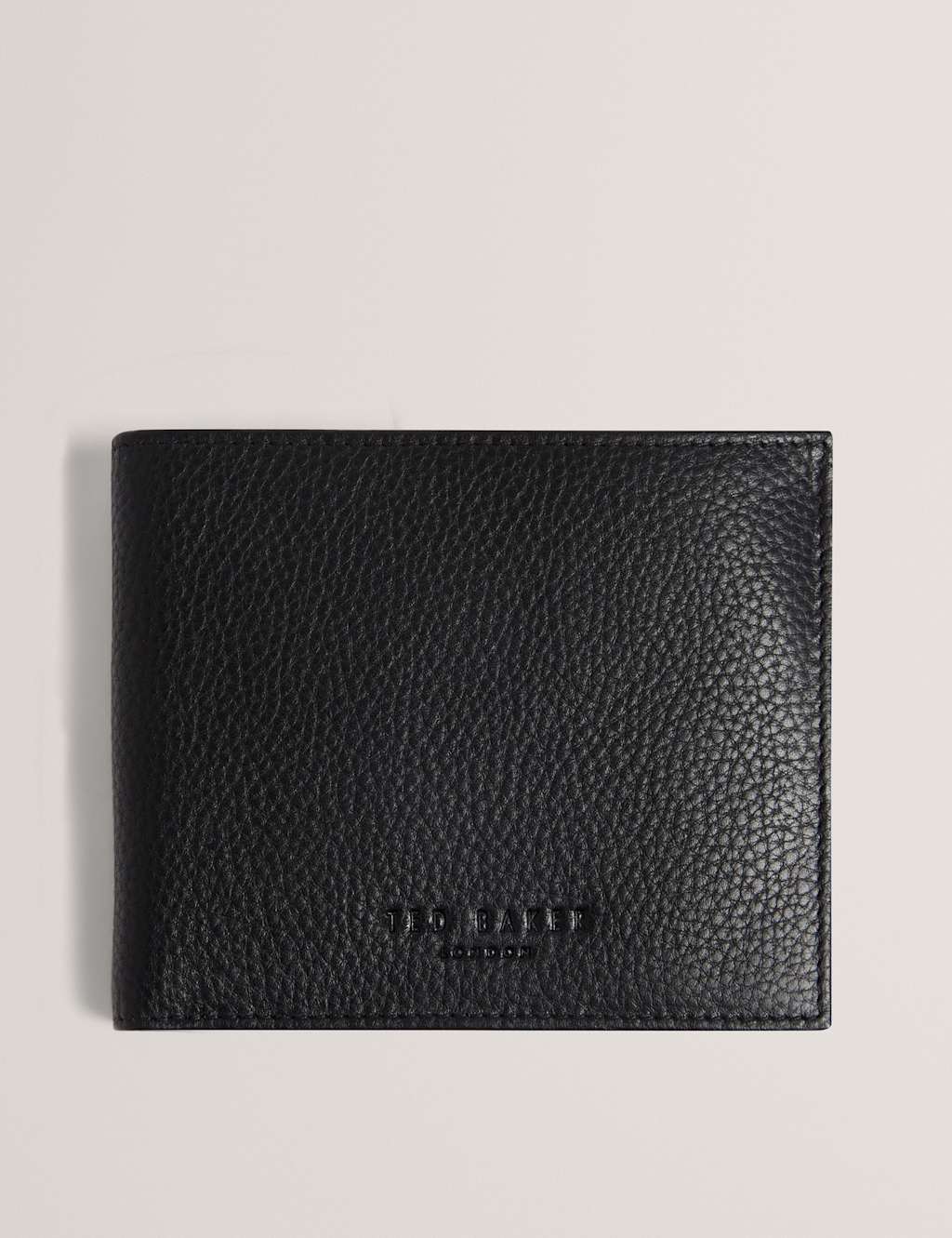 Ted Baker Leather Pebble Grain Wallet Black
