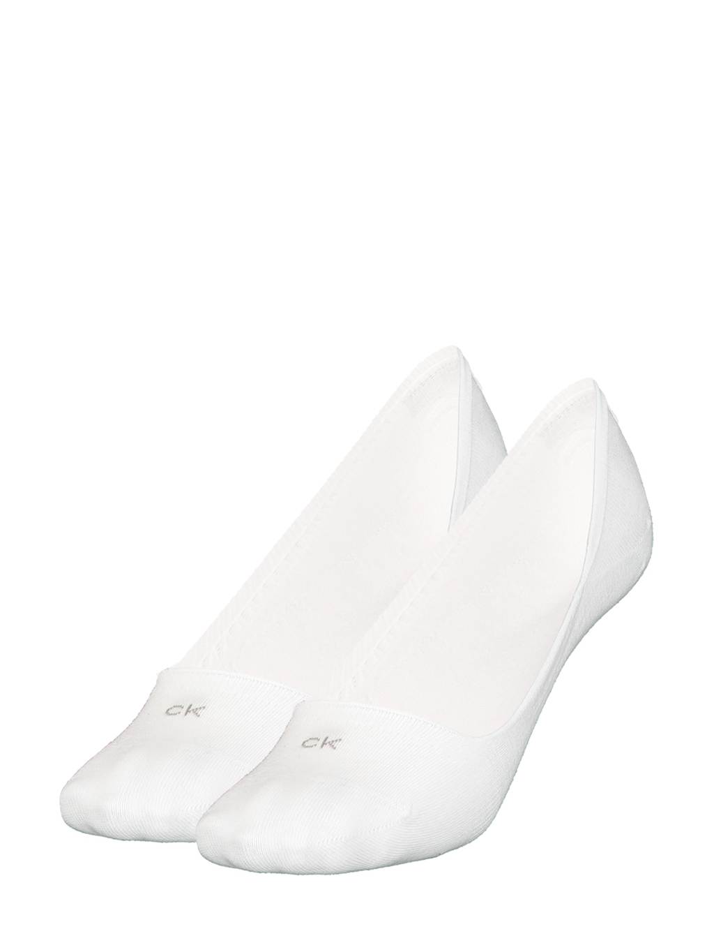 2pk Cotton Rich Monogram Logo Footsies