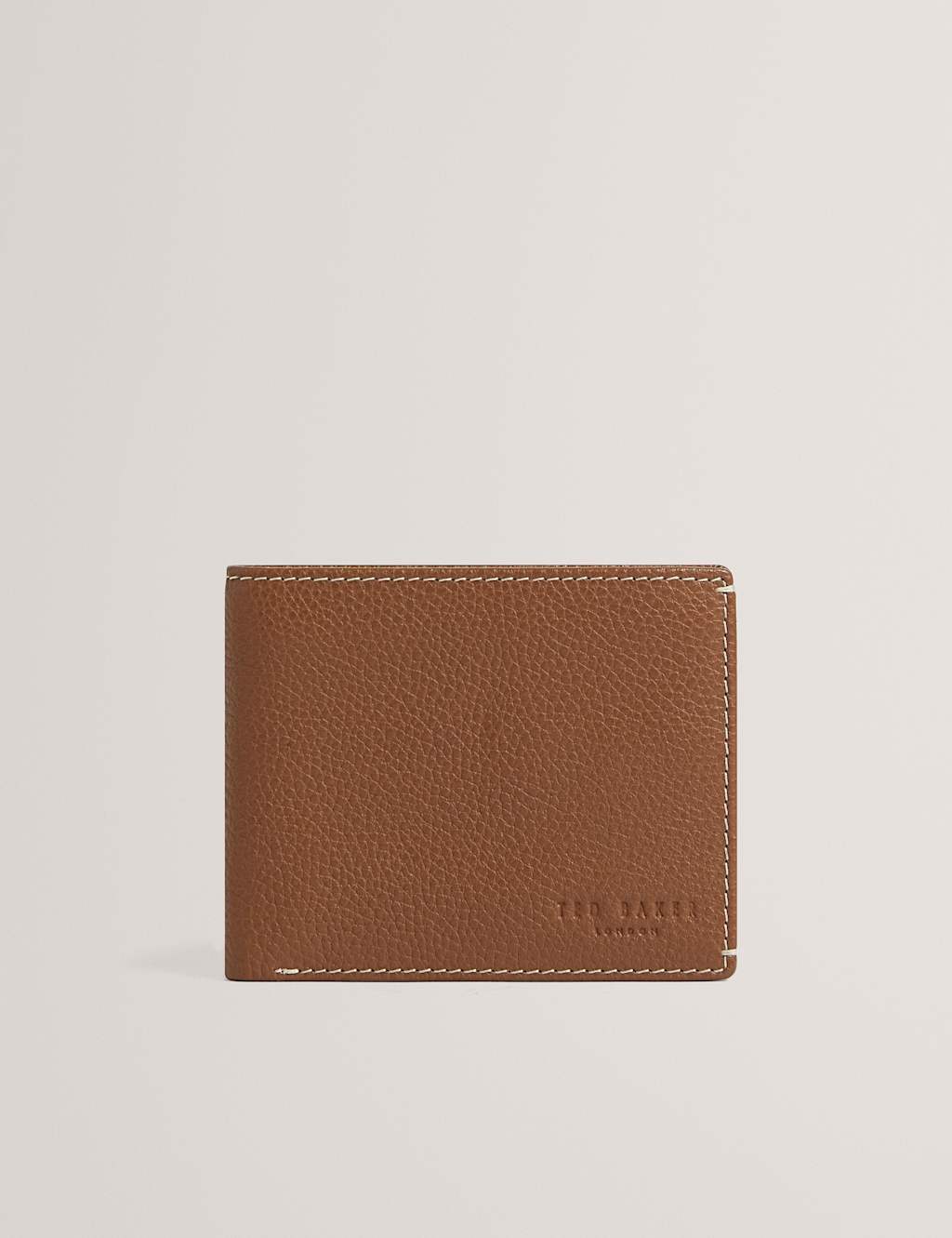 Ted Baker Men's Leather Bi-fold Wallet - Tan - Available at M&S