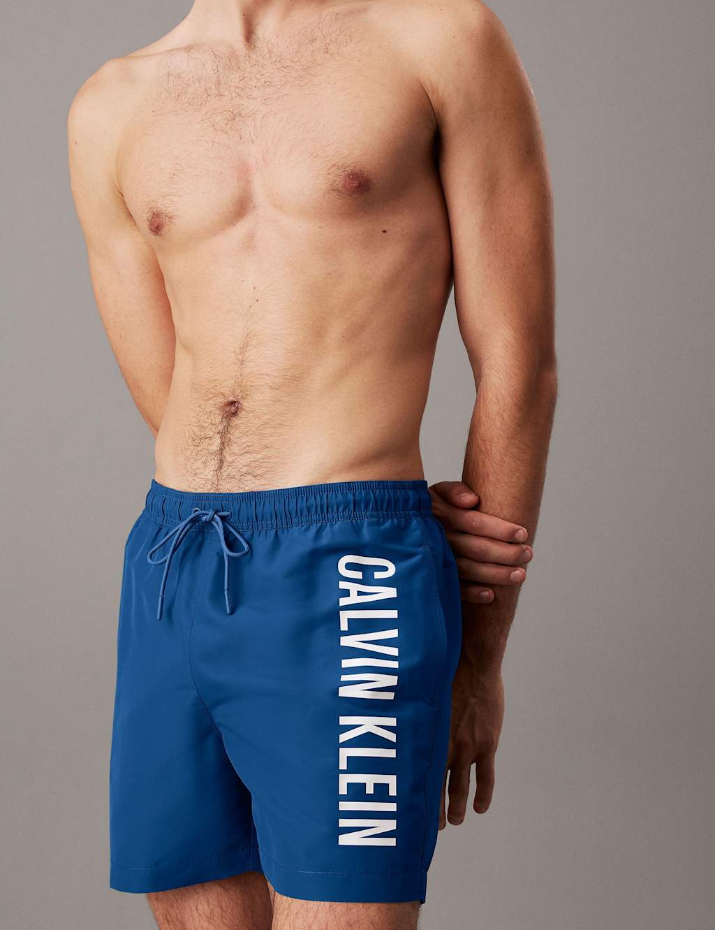 Calvin Klein Men's Intense Power Swim Shorts - Blue Mix, Blue Mix