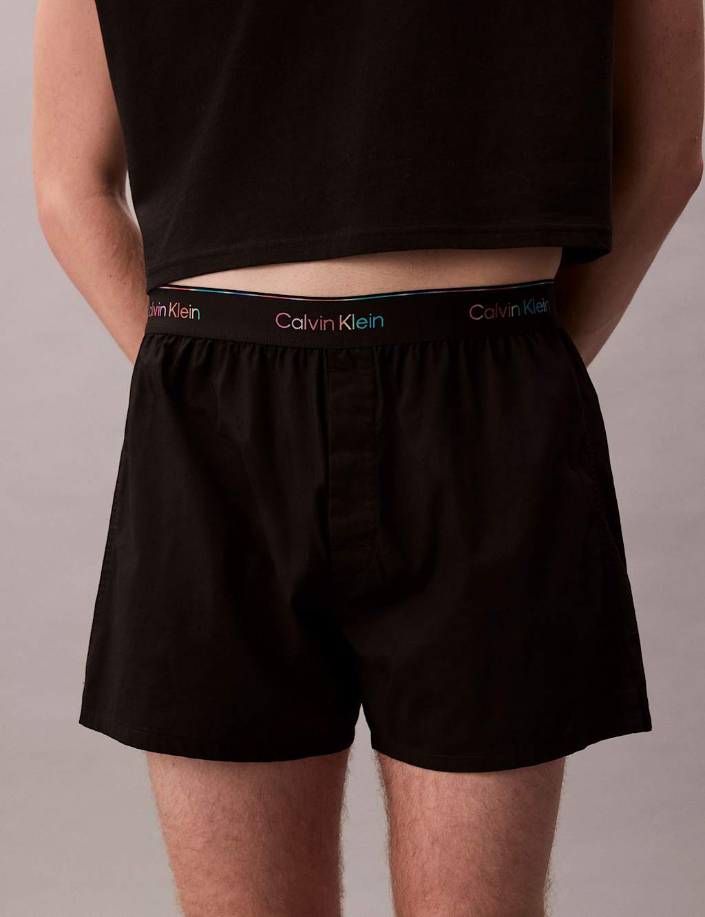 Calvin Klein Pure Cotton Boxers Black