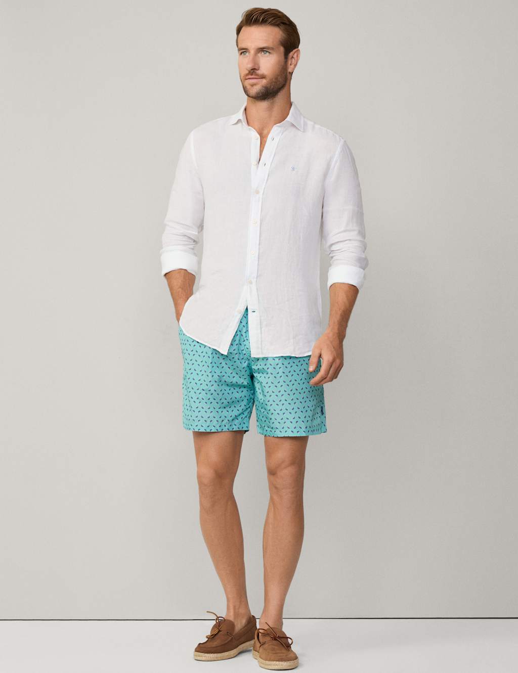 Printed Swim Shorts