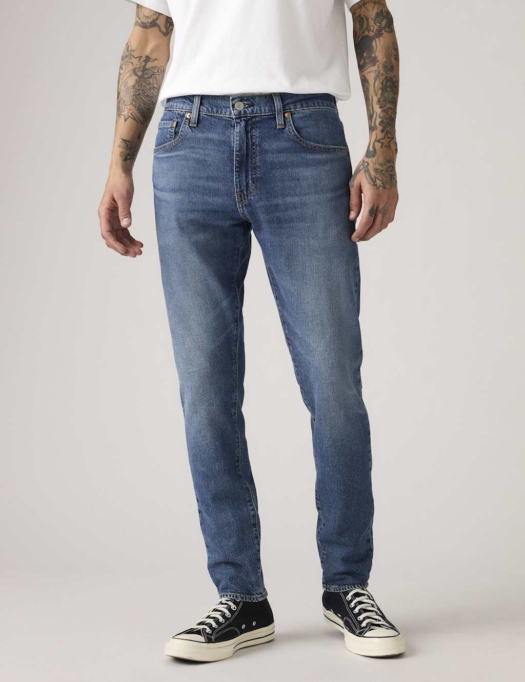 Levi's Men's 512 Slim Tapered Jeans - 34/30in - Mid Blue - Available at M&S