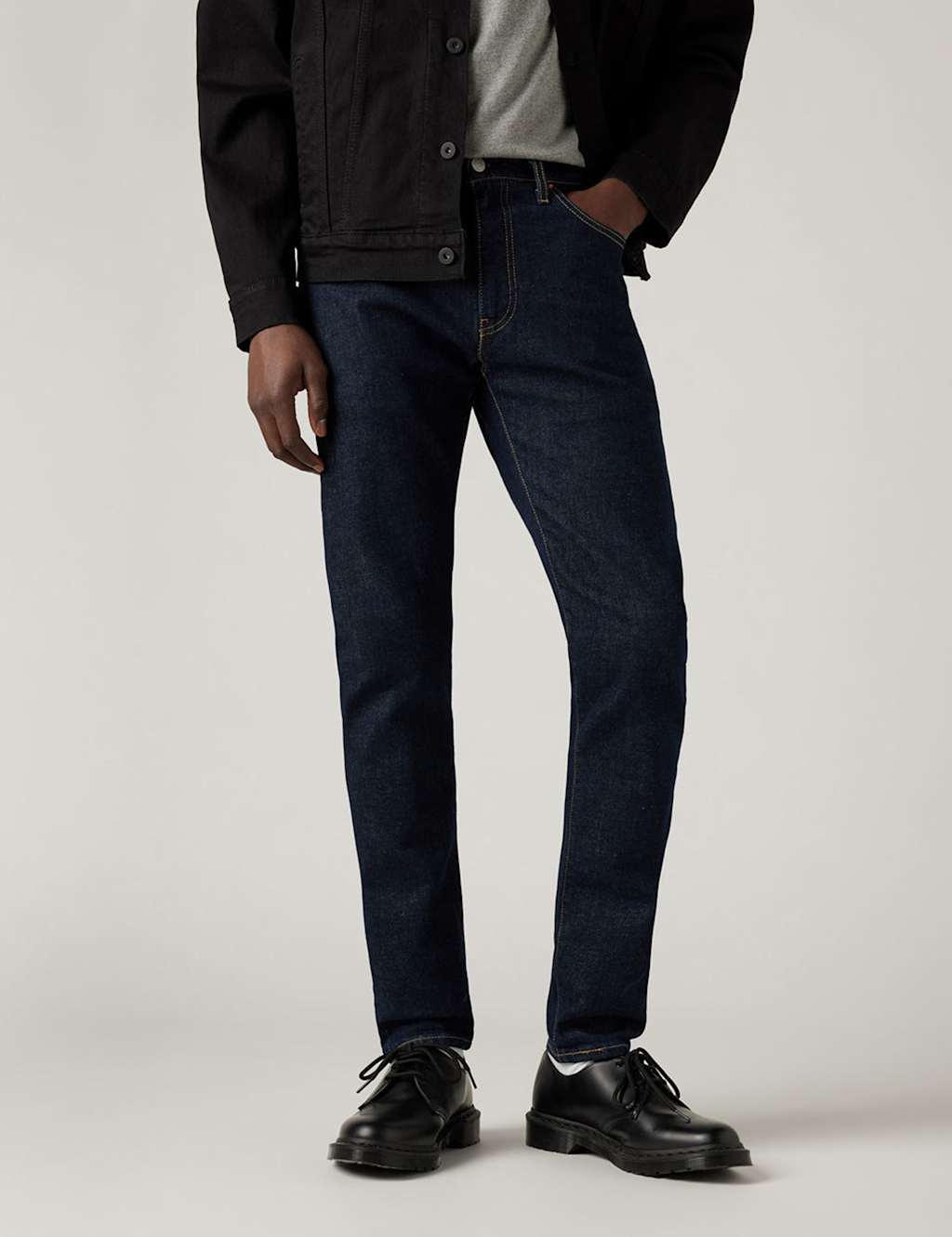 Levi's Men's 512 Slim Tapered Jeans - 32/34in - Dark Blue Denim - Available at M&S