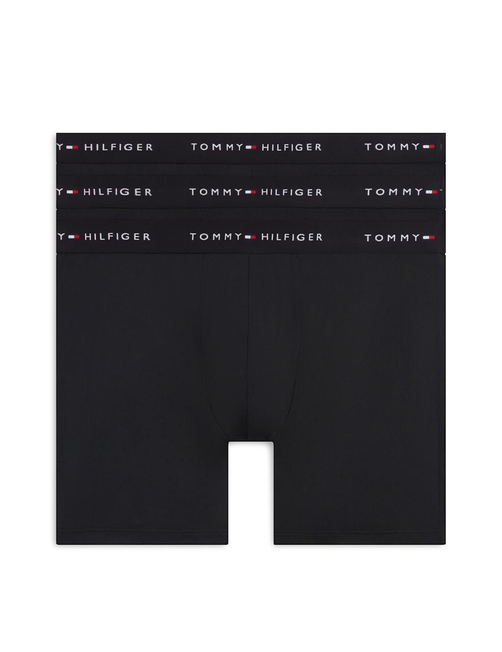 Tommy Hilfiger Men's 3 Pack Signature Boxers - L - Black - Available at M&S