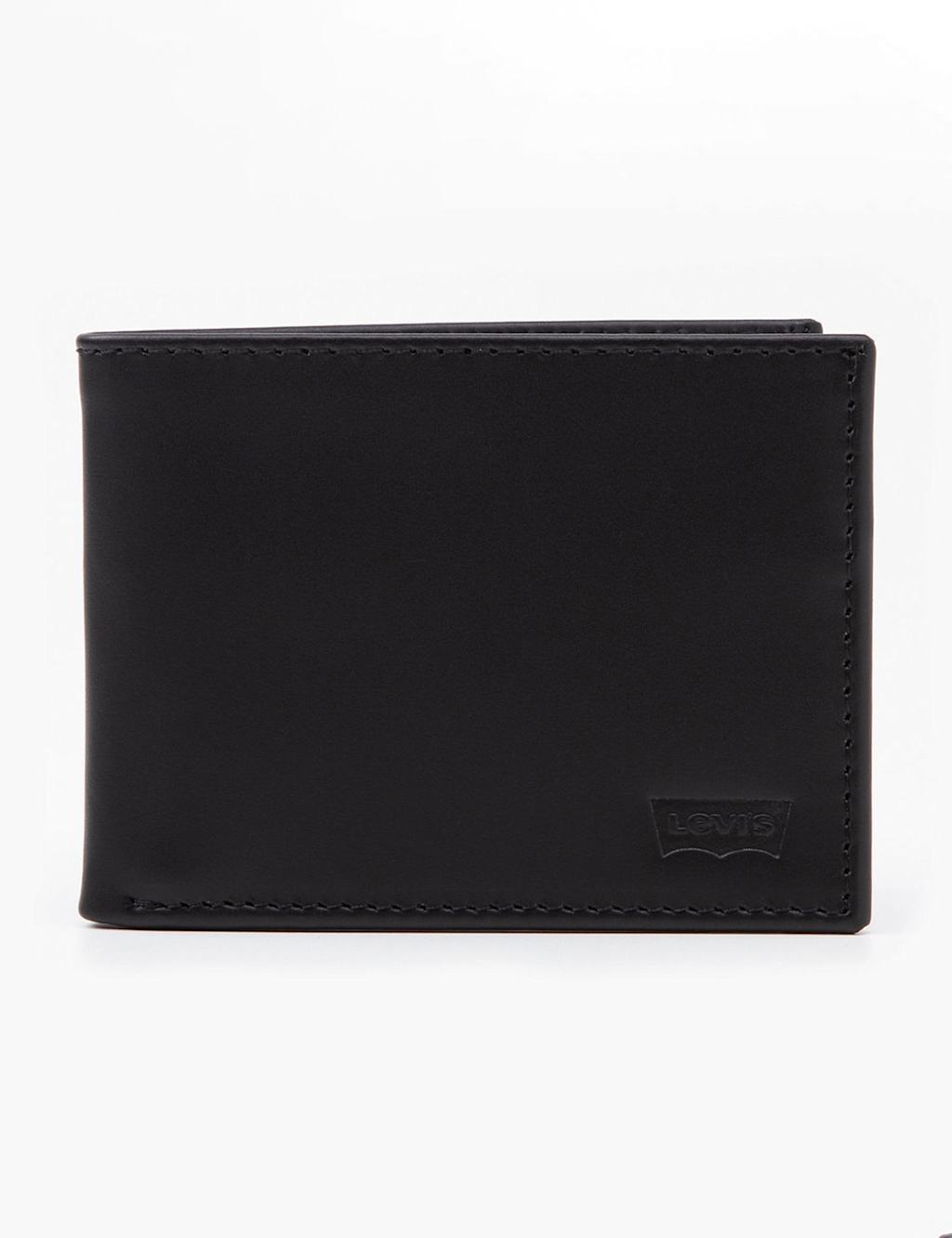 Levi's Men's Leather Bi-fold Wallet - Black - Available at M&S