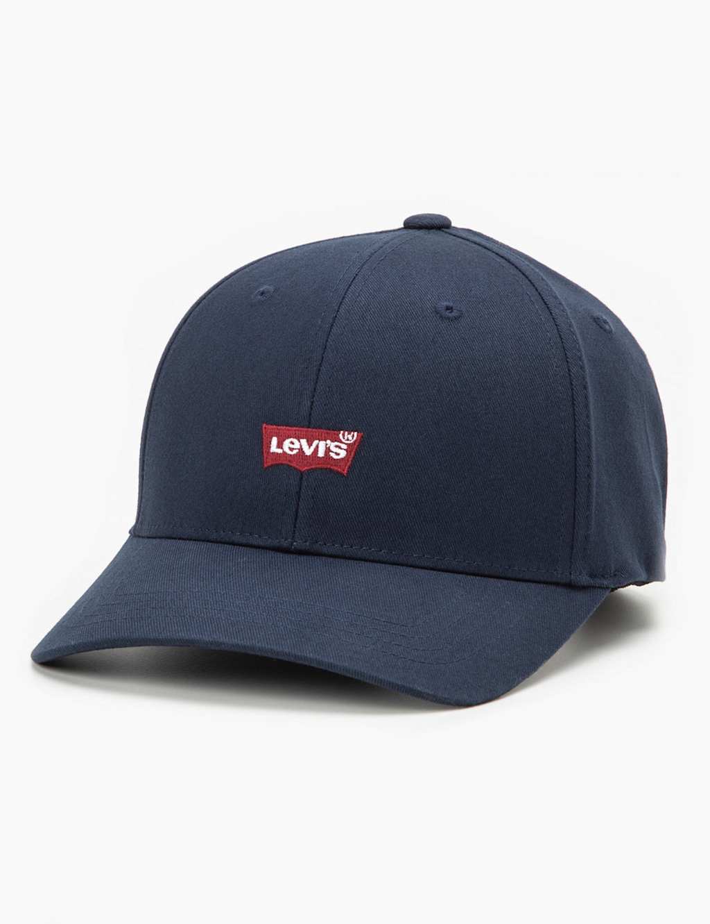 Levi's Men's Cotton Rich Embroidered Logo Baseball Cap - Navy - Available at M&S