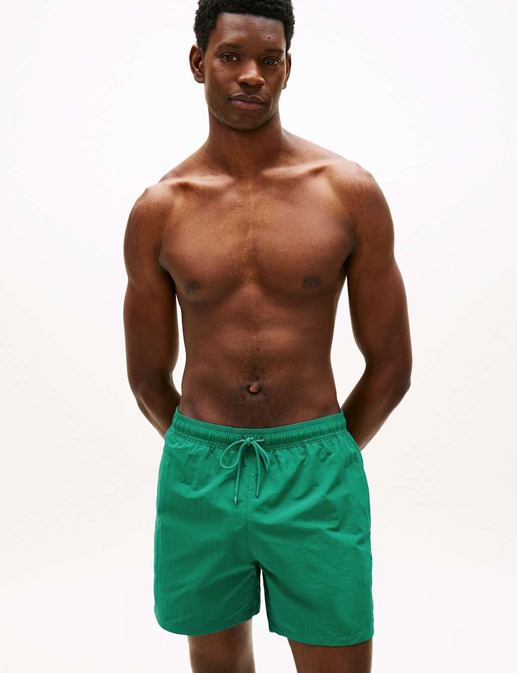 Tommy Hilfiger Men's Swim Shorts - 2XL - Green - Available at M&S