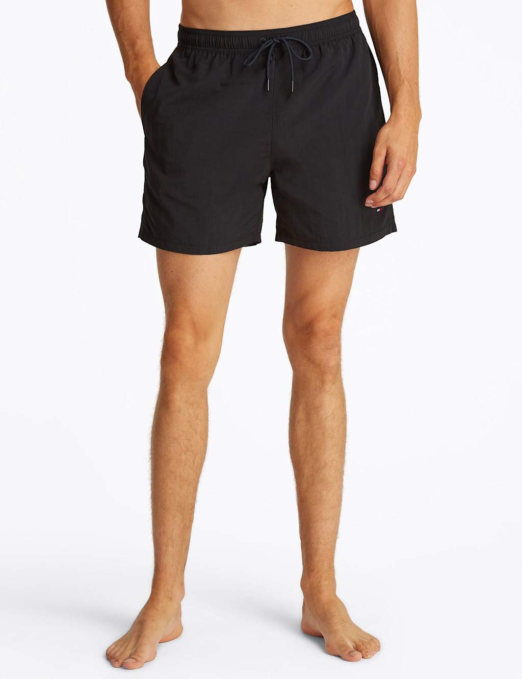 Tommy Hilfiger Men's Swim Shorts - L - Black - Available at M&S