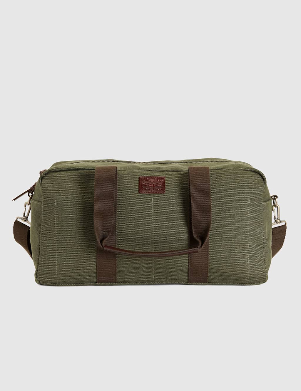 Levi's Men's Canvas Weekend Bag - Dark Green Mix - Available at M&S