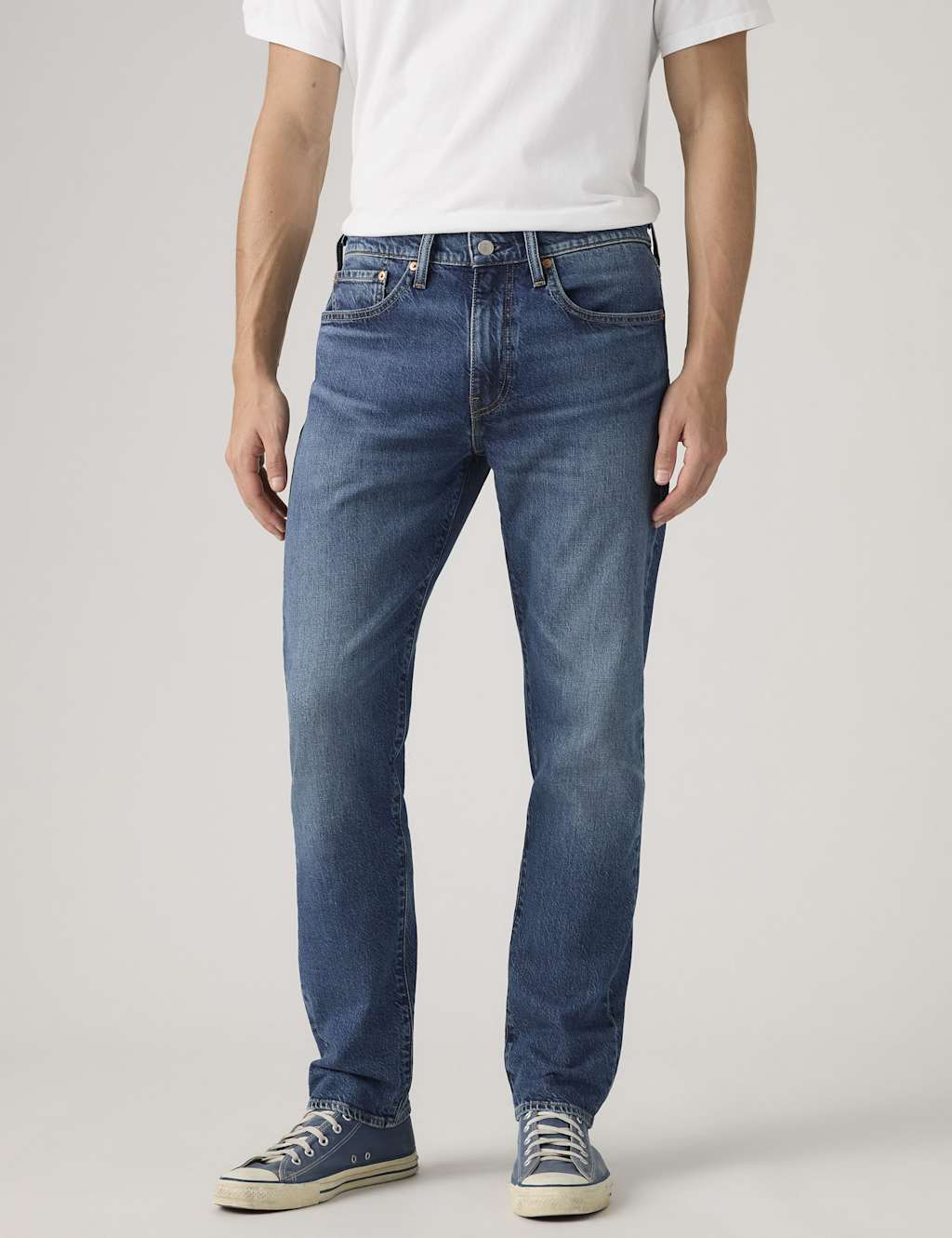 Levi's Men's 502 Tapered Jeans - 38 - Light Blue - Available at M&S