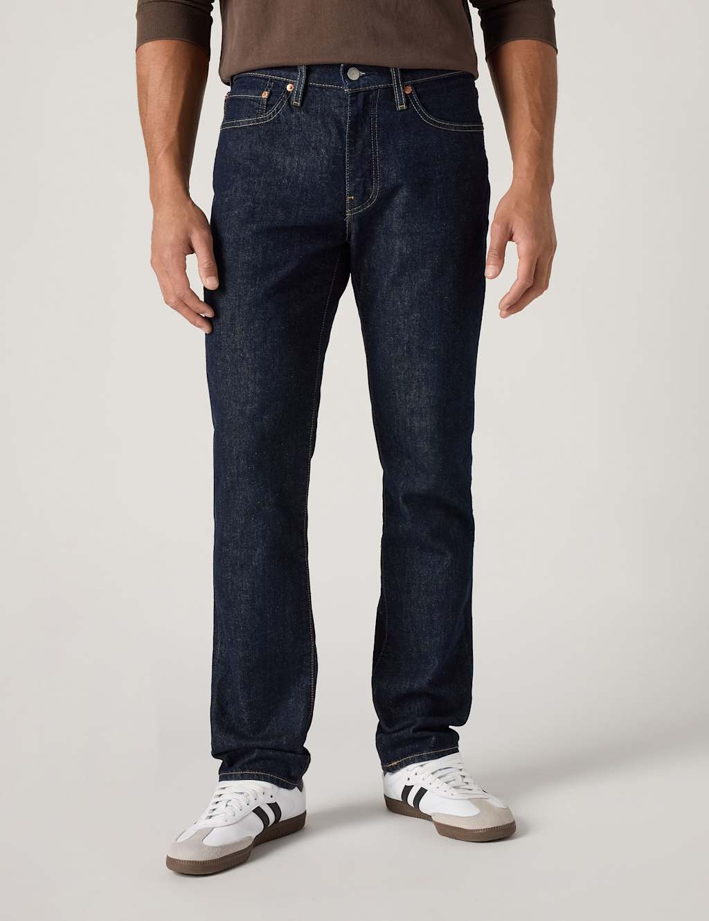 Levi's Men's 511 Slim Fit 5 Pocket Jeans - 30/30in - Dark Blue Denim - Available at M&S