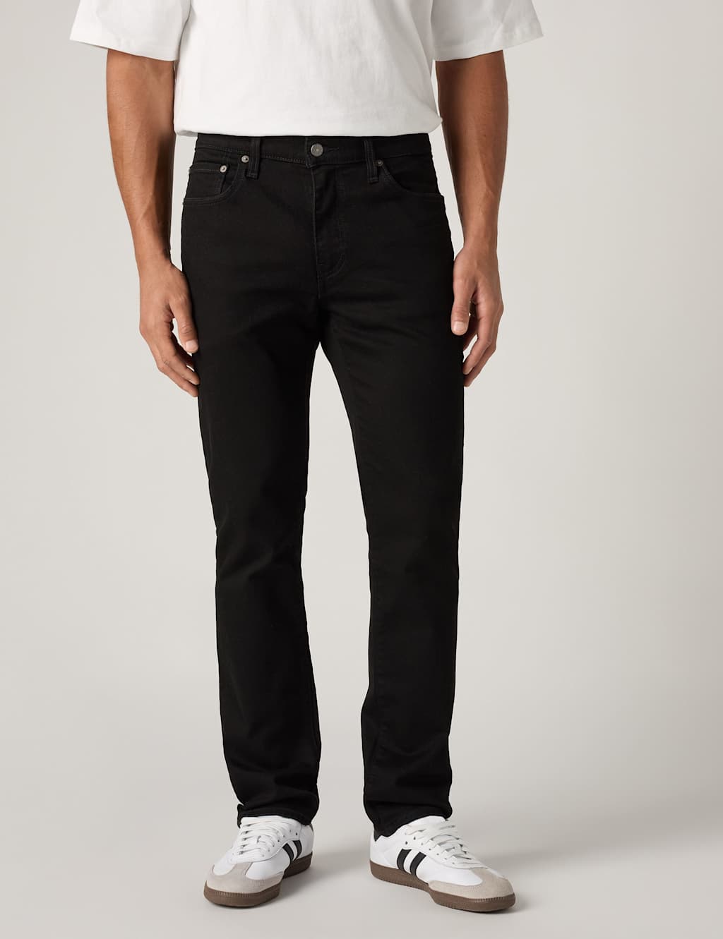 Levi's Men's 511 Slim Fit 5 Pocket Jeans - 36/34in - Black - Available at M&S
