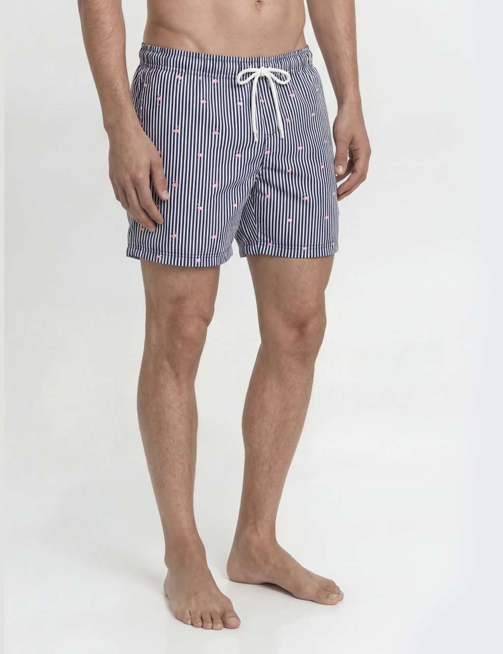 Jack & Jones Men's Striped Swim Shorts - 2XL - Navy Mix - Available at M&S