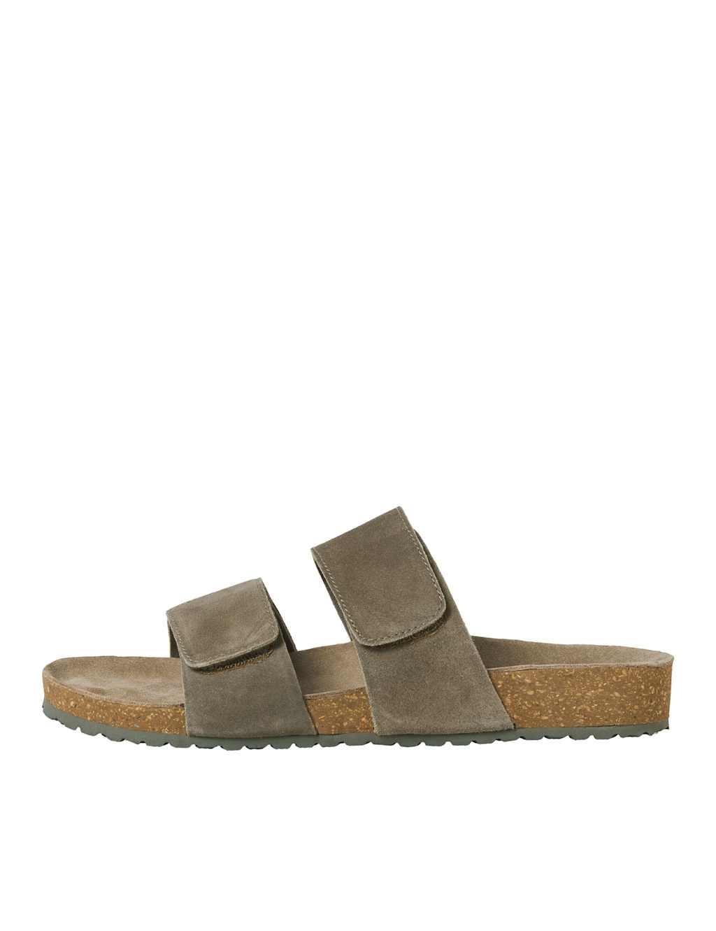 Jack & Jones Men's Suede Two Strap Sandals - 11 - Tan - Available at M&S
