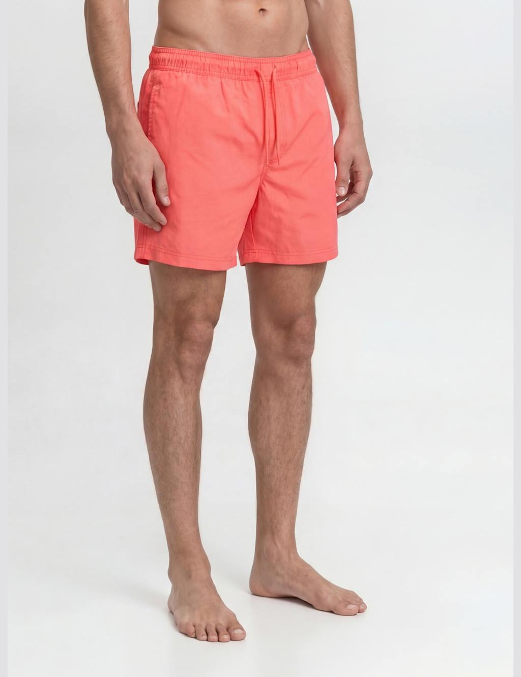 Jack & Jones Men's Drawstring Swimming Shorts - XL - Pink - Available at M&S