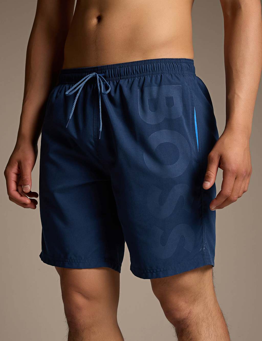 Boss Men's Orca Swim Shorts - XL - Navy - Available at M&S