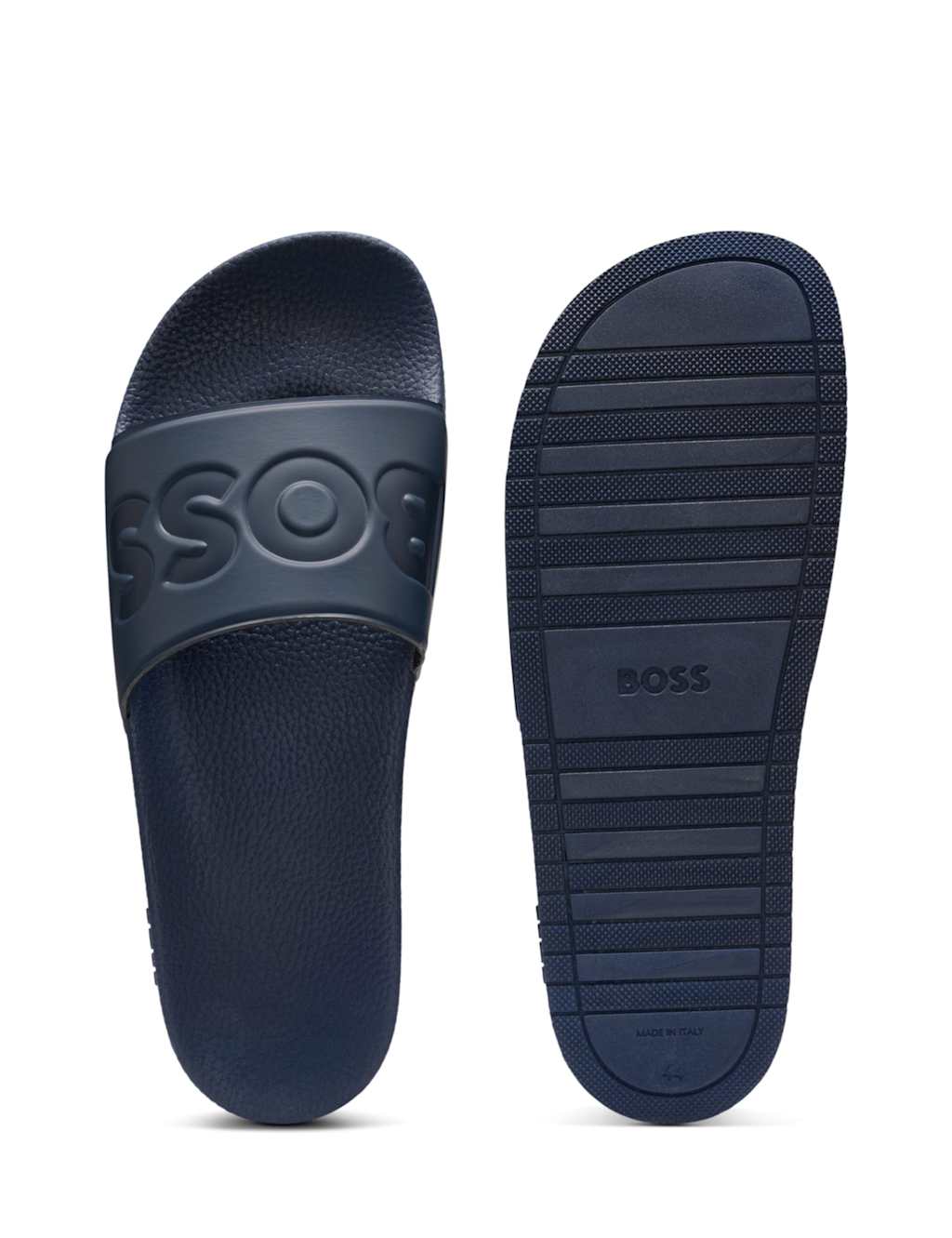 Boss Logo Sliders Black